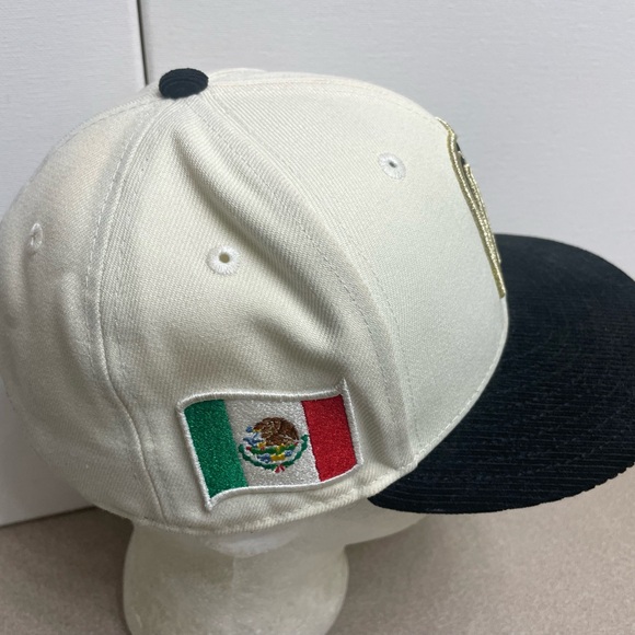 New Era Mexico Ivory Fitted Hat World Baseball Classic 7 1/4  Corduroy Brim WBC - Picture 4 of 7